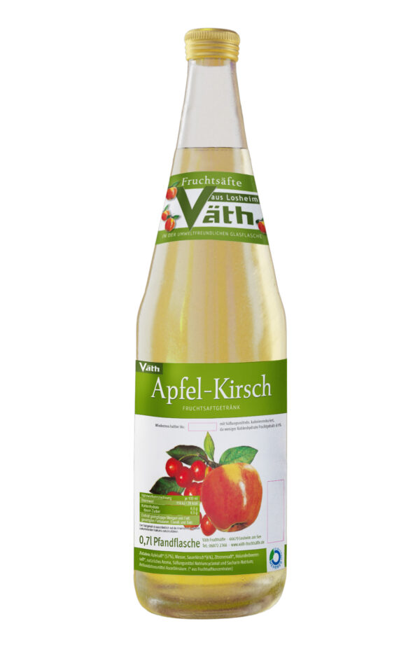 Apfel-Kirsch Fruchtsaft - Väth Fruchtsäfte Losheim