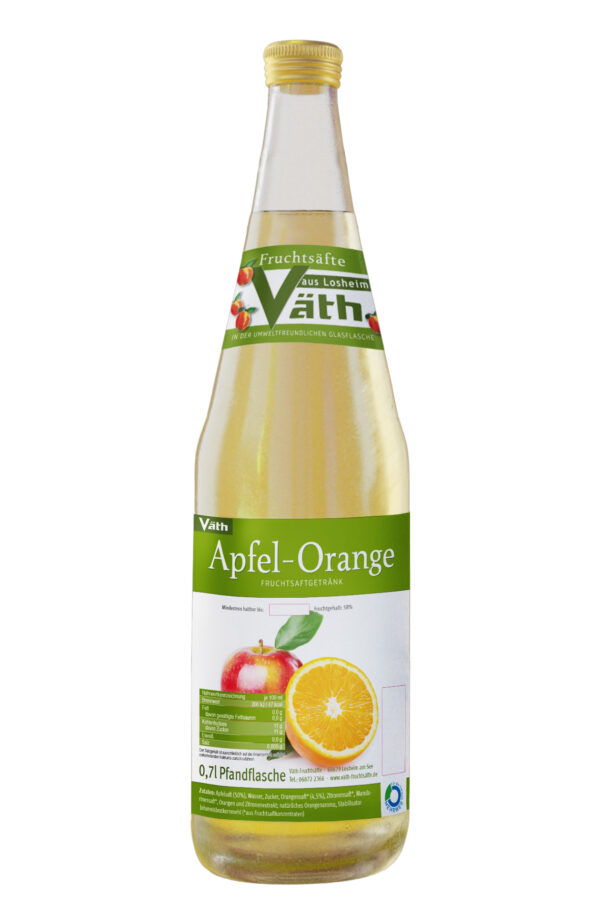 Apfel-Orange Fruchtsaftgetränk - Väth Fruchtsäfte Losheim