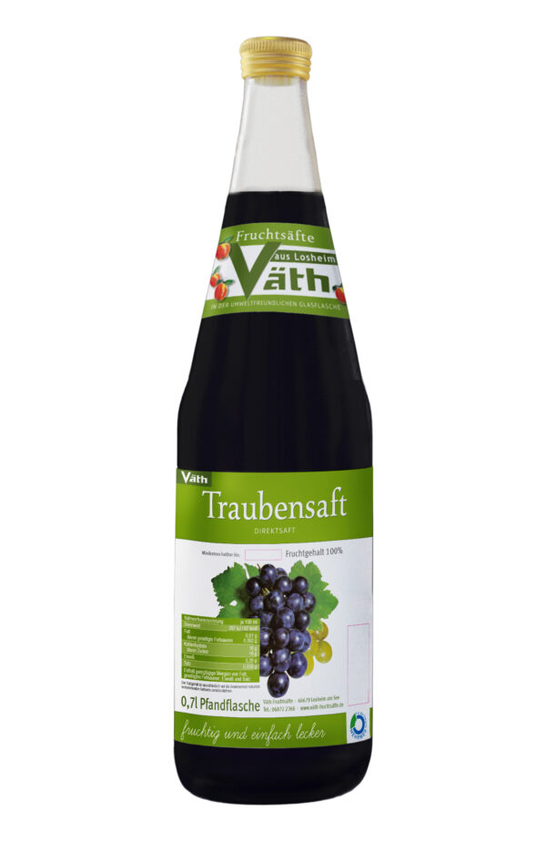 Traubensaft Direktsaft - Väth Fruchtsäfte Losheim